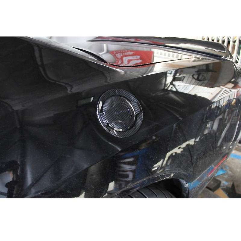 for 2015-2020 ABS Carbon Fiber Exterior Oil Fuel Tank Cap Decor Cover Trim