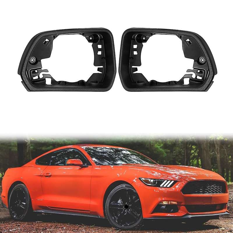 for 2015-2020 Car Right Rearview Mirror Glass Frame Cover Side Rear View Mirror Base Holder Trim She