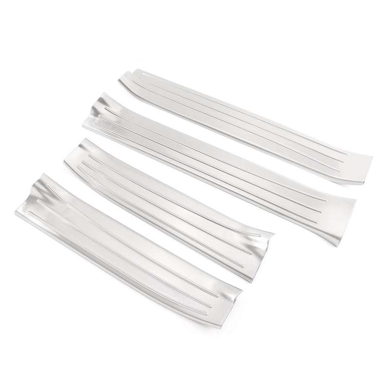 for 2015-2021 Car Inner Door Sill Scuff Plates Cover Trim