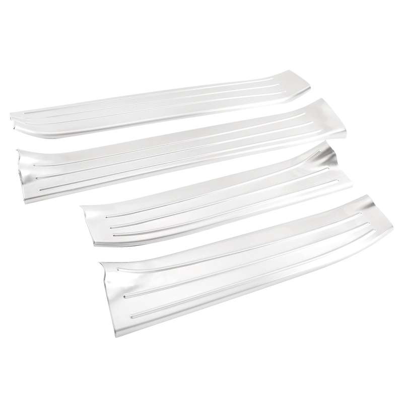 for 2015-2021 Car Inner Door Sill Scuff Plates Cover Trim