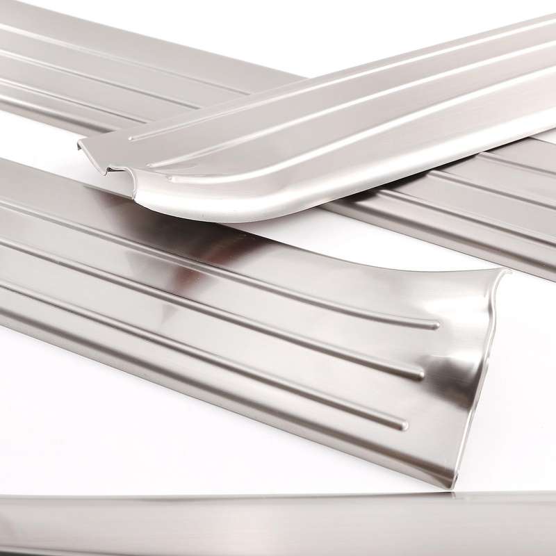 for 2015-2021 Car Inner Door Sill Scuff Plates Cover Trim