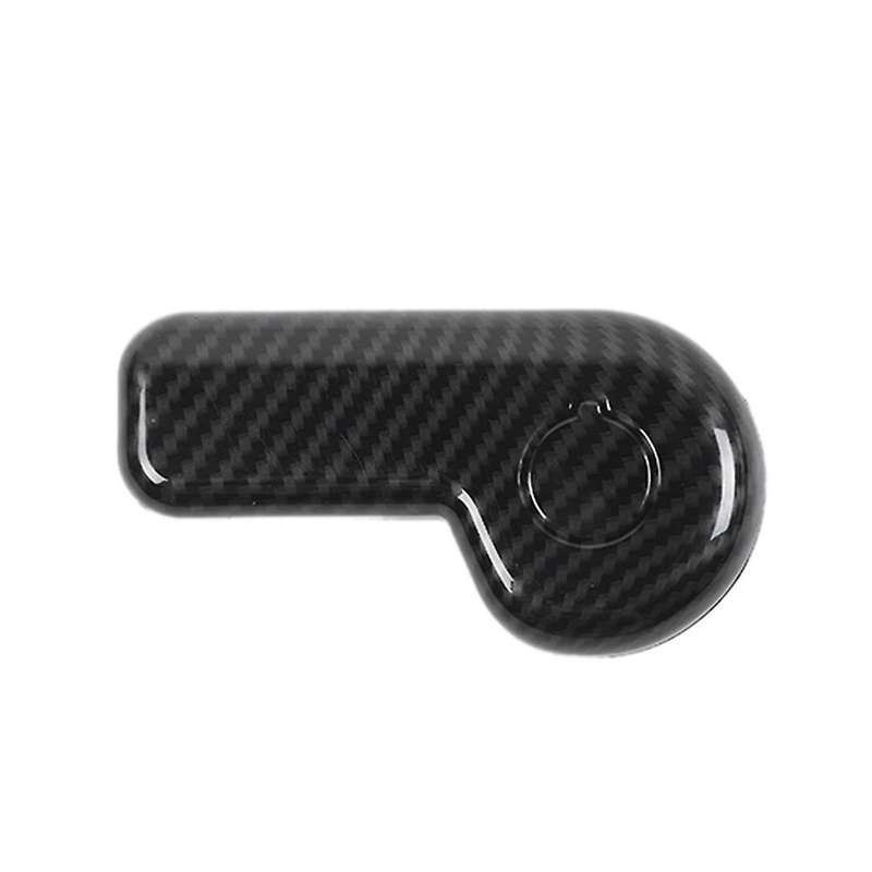 for 2015-2021 Engine Switch Button Cover Trim Decoration Sticker Car Interior Accessories, Carbon Fi