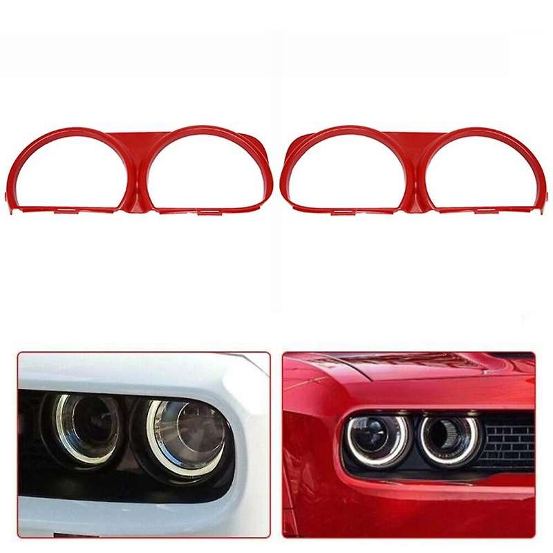 for 2015-2021 Front Headlight Lamp Bezel Trim 68259053ab 68259052ab Car Accessories