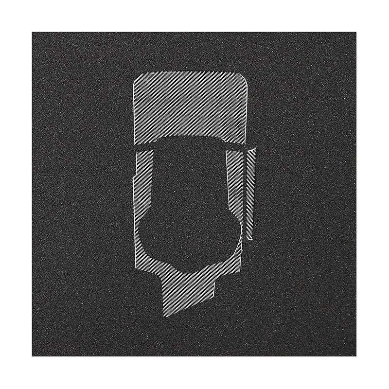 for 2015-2023 Carbon Fiber Car Center Console Gear Shift Panel Cover Trim Sticker Accessories