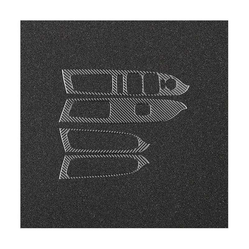 for 2015-2022 Soft Carbon Fiber Car Window Lifter Control Switch Panel Cover Trim Sticker Accessorie