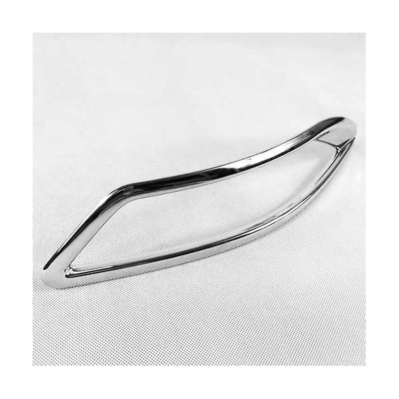 for 2016 2017 Chrome Rear Fog Light Covers Bumper Protector Foglight Trim