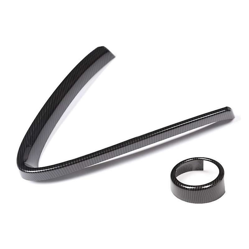 for 2016-2019 Car Front Bumper Grilles V Frame Decoration Trim Sticker Logo Cover Accessories