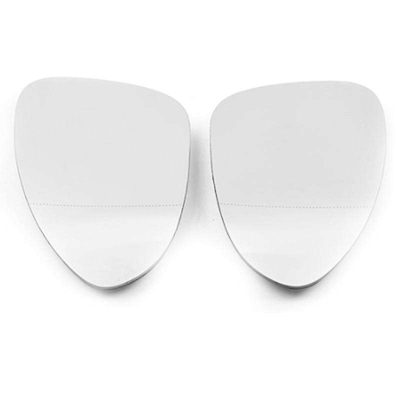 for 2016+ Car Front Right Heated Side Door Wing Rear View Mirror Lens Glass