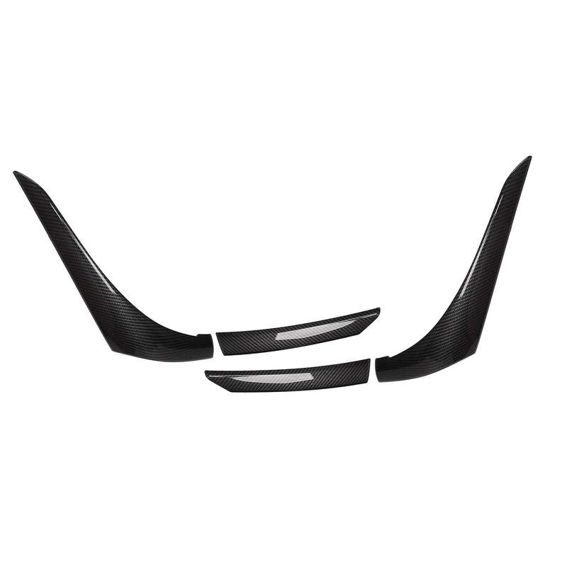 for 2016-2020 Carbon Fiber Rear Taillight Light Eyebrow Cover Decoration Strip