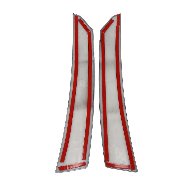 for 2016-2020 Carbon Fiber Rear Taillight Light Eyebrow Cover Decoration Strip