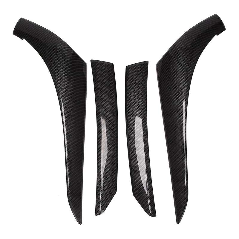 for 2016-2020 Carbon Fiber Rear Taillight Light Eyebrow Cover Decoration Strip