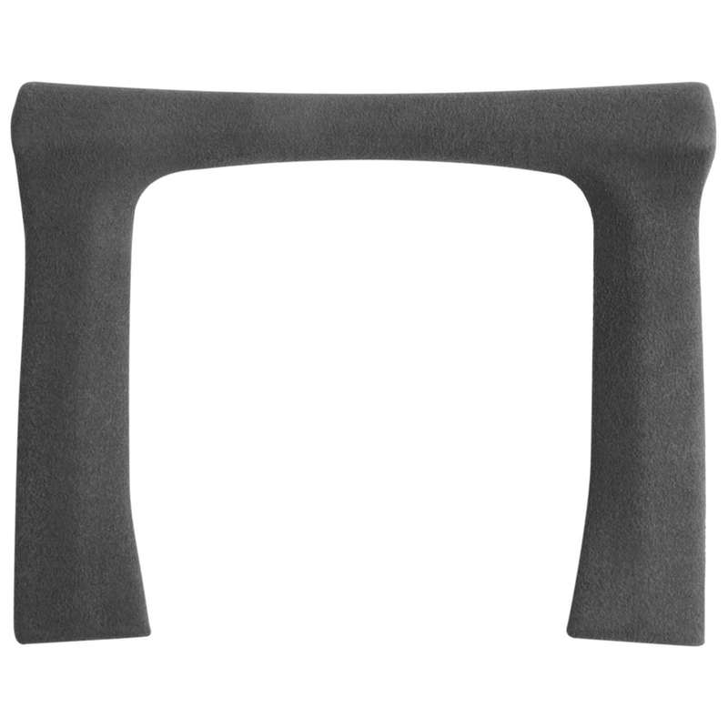 for 2016-2021 Car Turn Fur Suede Center Console Manual Gear Shift Panel Cover Trim Decor Sticker Bla