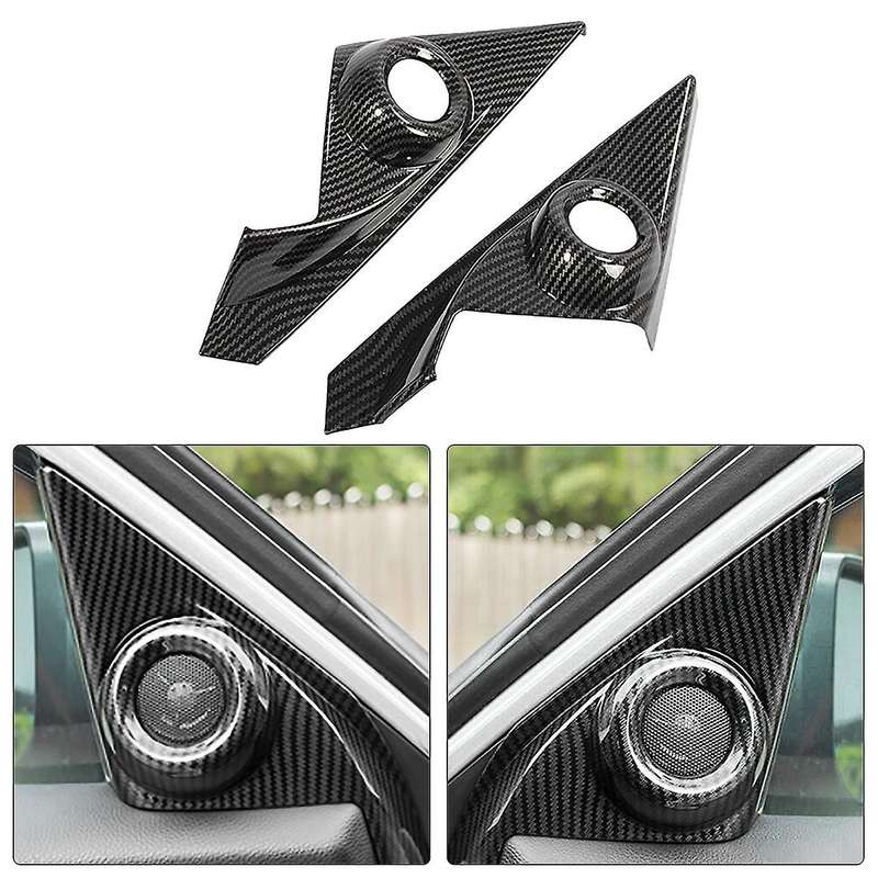 for 2016-2019 Inner a Pillar Door Stereo Speaker Cover Trim Ring Garnish Molding Car Sticker Accesso