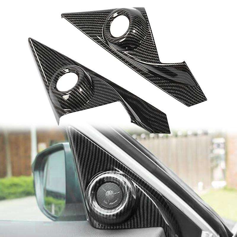 for 2016-2019 Inner a Pillar Door Stereo Speaker Cover Trim Ring Garnish Molding Car Sticker Accesso
