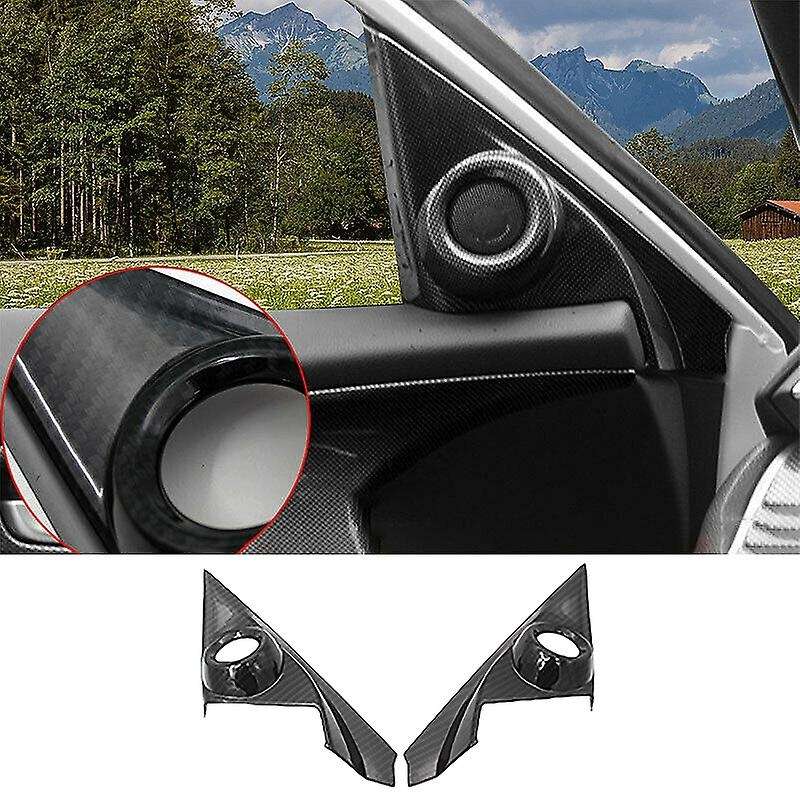 for 2016-2019 Inner a Pillar Door Stereo Speaker Cover Trim Ring Garnish Molding Car Sticker Accesso