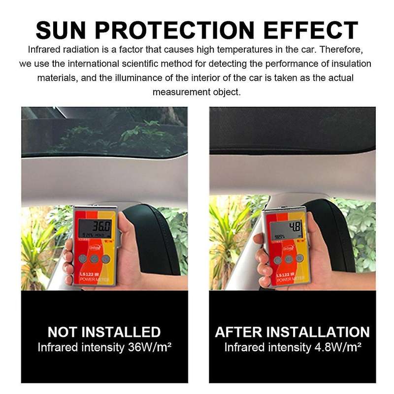 for 2016-2020 Front Rear Sun Shades Glass Roof Sunshade UV Block Car Side Window Sunshade, 7PCS, Bla