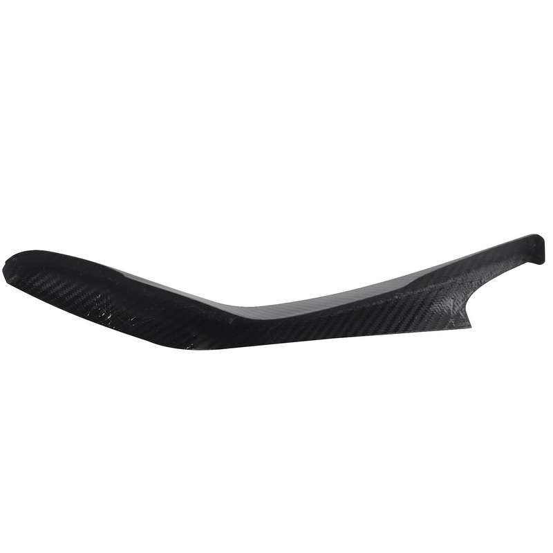 for 2016-2021 Dry Carbon Fiber Car Center Control Gear Shift Side Trim Cover Decorative Sticker Acce