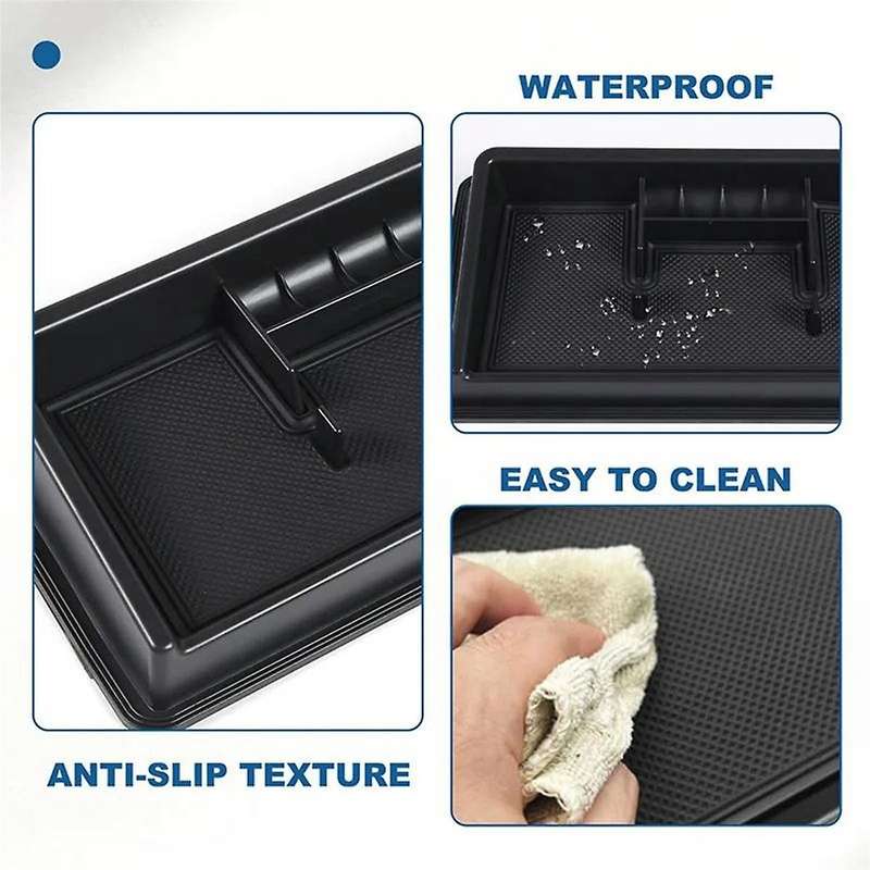 for 2016-2022 Central Control Dashboard Storage Box Phone Holder Tray Organizer Car Accessories