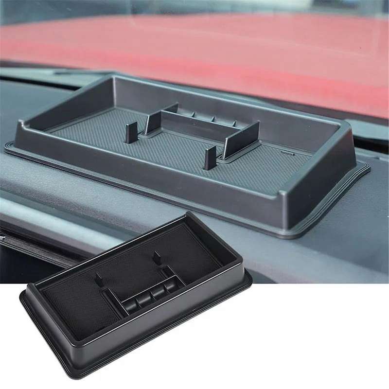 for 2016-2022 Central Control Dashboard Storage Box Phone Holder Tray Organizer Car Accessories
