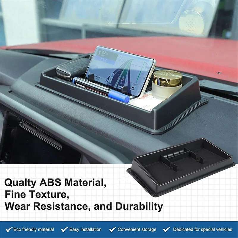 for 2016-2022 Central Control Dashboard Storage Box Phone Holder Tray Organizer Car Accessories