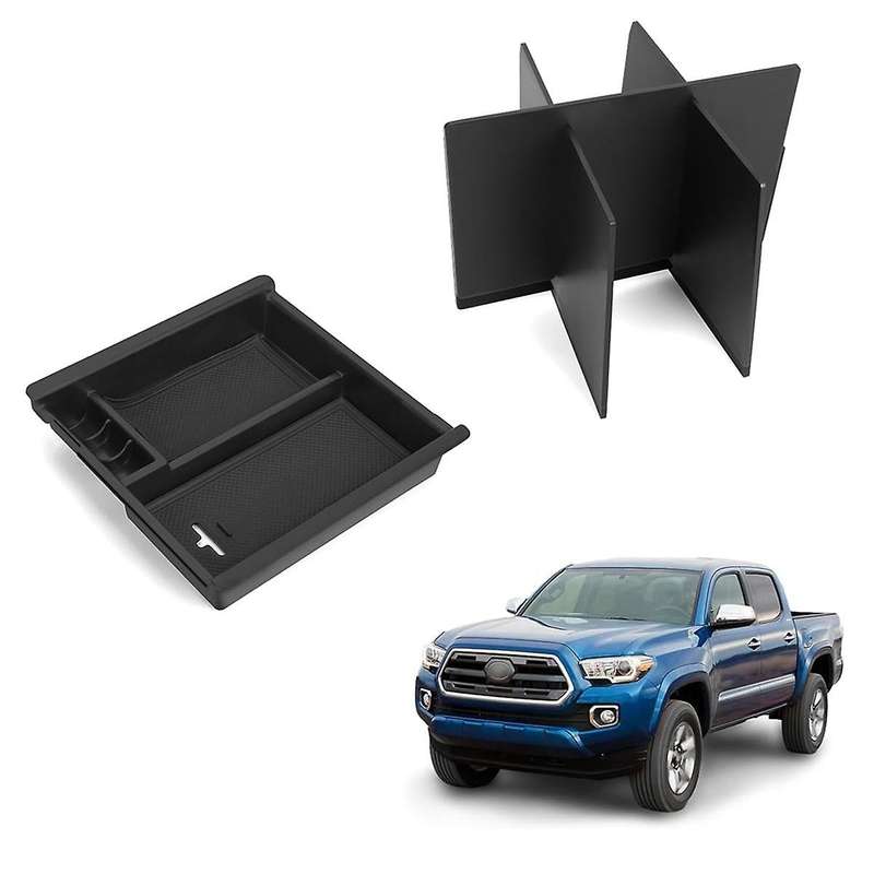 for 2016-2023 Center Console Armrest Storage Box Tray & Center Console Organizer Divider Accessorie