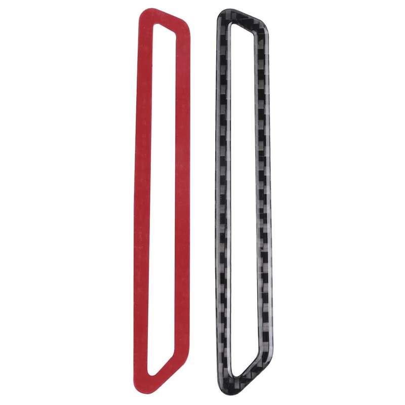 for 2017-2019 Carbon Fiber A-Pillar Air Outlet Sticker Air Conditioning Vent Cover Trim