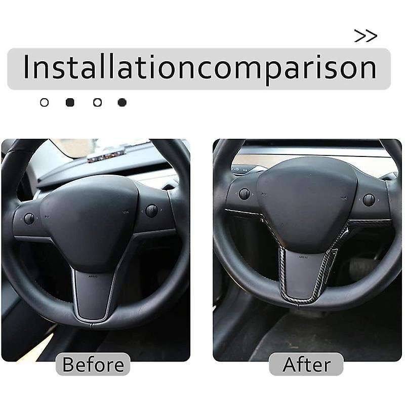 for 2017-2019 Steering Wheel Sequin Steering Wheel Decoration Cover Car Accessories V-Decorative Seq