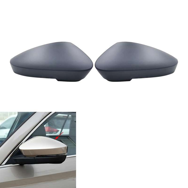 for 2017-2021 Replacement Mirror Covers Car Side Door Rear View Mirror Cover Cap Shell