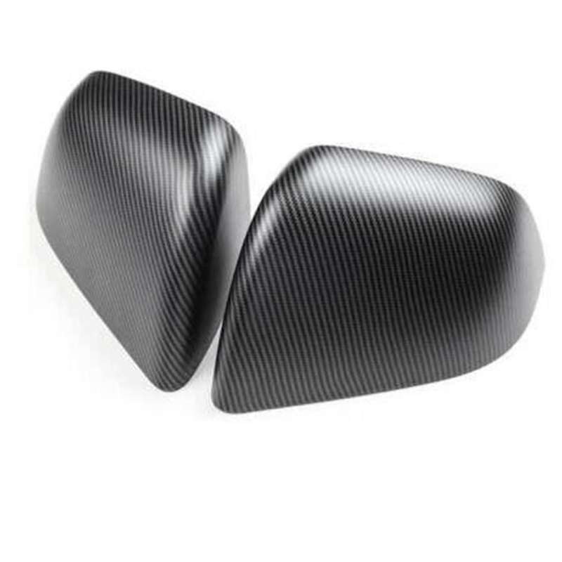 for 2017-2023 Rearview Mirror Cover Side Door Mirror Cover Cap Trim Car Accessories Matte Carbon Fib