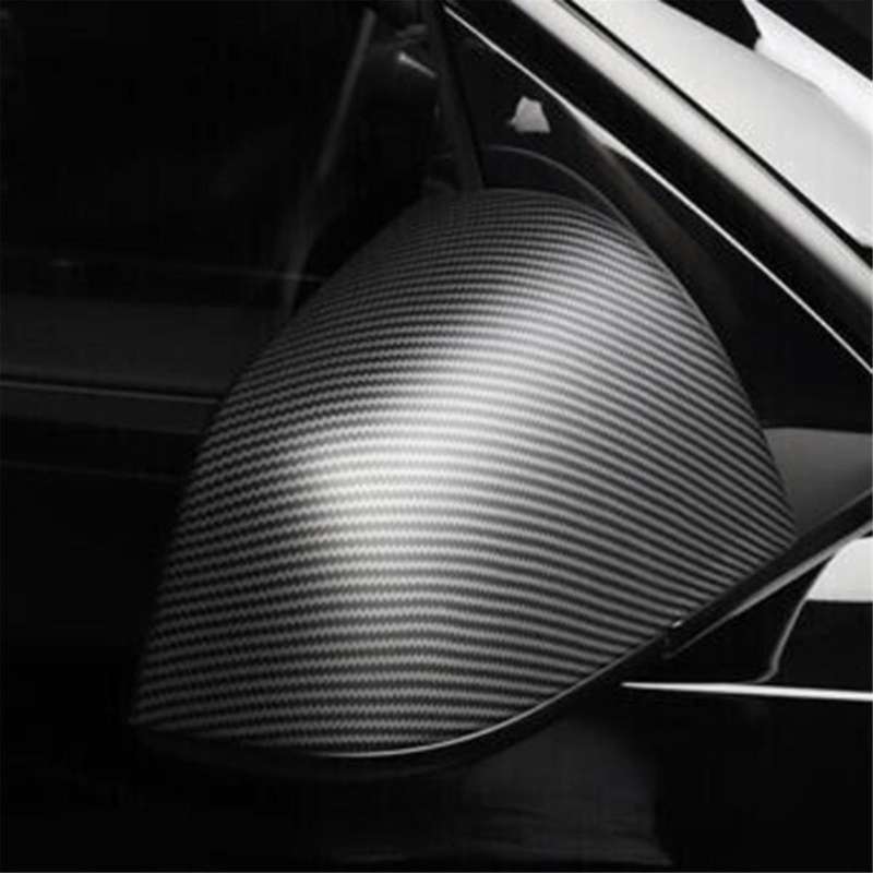 for 2017-2023 Rearview Mirror Cover Side Door Mirror Cover Cap Trim Car Accessories Matte Carbon Fib