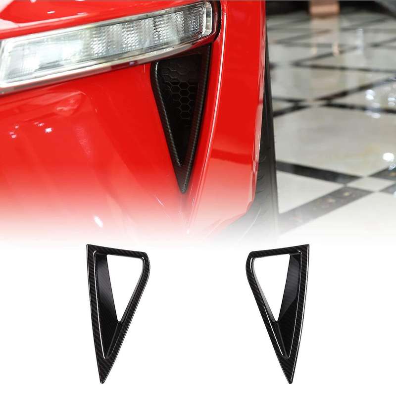 for 2018 2019 Car Front Daytime Running Light Lamp Decoration Trim Cover Driving Light Frame Accesso