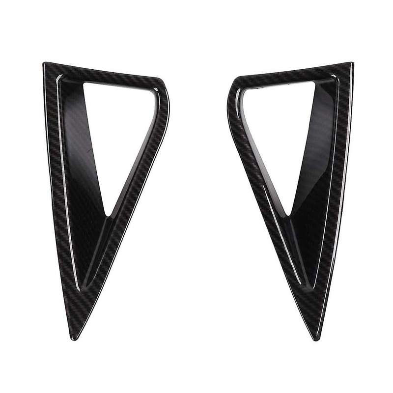 for 2018 2019 Car Front Daytime Running Light Lamp Decoration Trim Cover Driving Light Frame Accesso