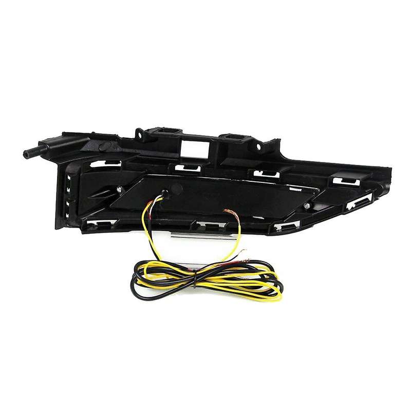 for 2018-2019 Front L+R LED DRL with Turn Signal Daytime Running Light Fog Lamp 3 Color