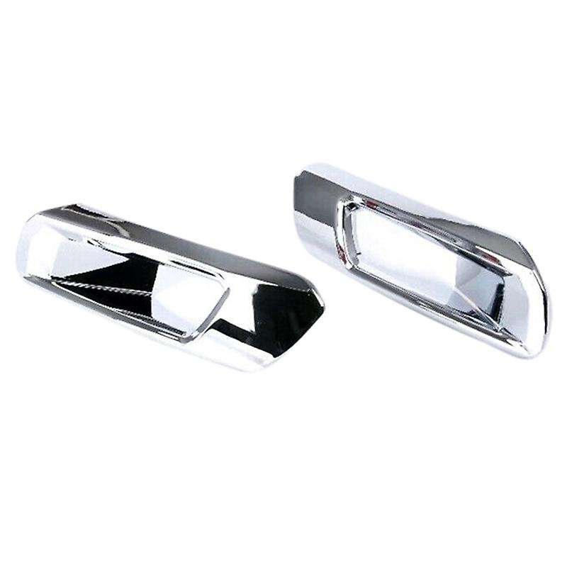 for 2018-2020 ABS Chrome Exterior Front Fog Light Lamp Strip Trim
