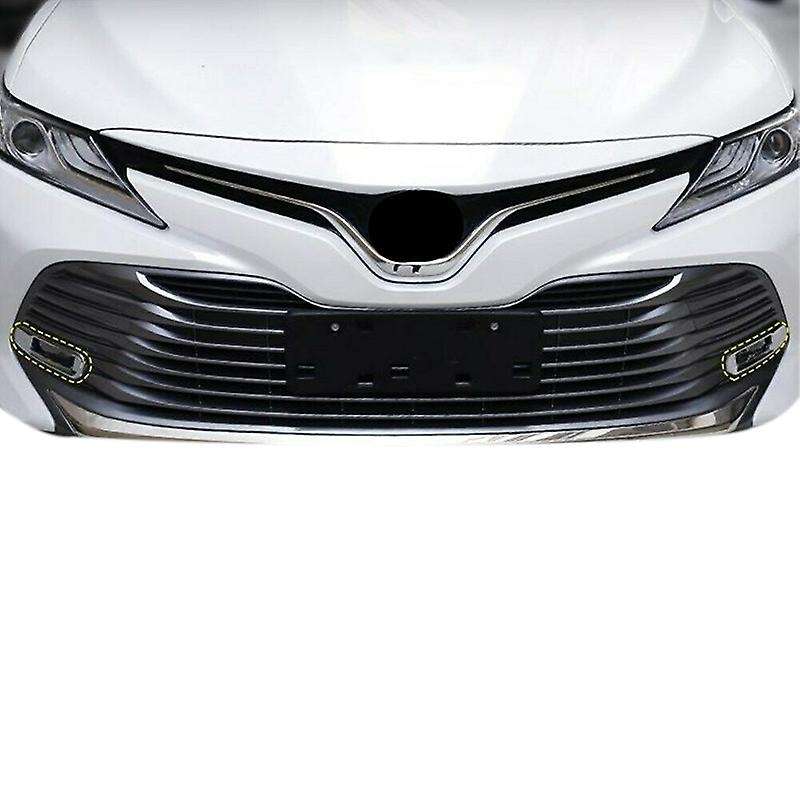 for 2018-2020 ABS Chrome Exterior Front Fog Light Lamp Strip Trim