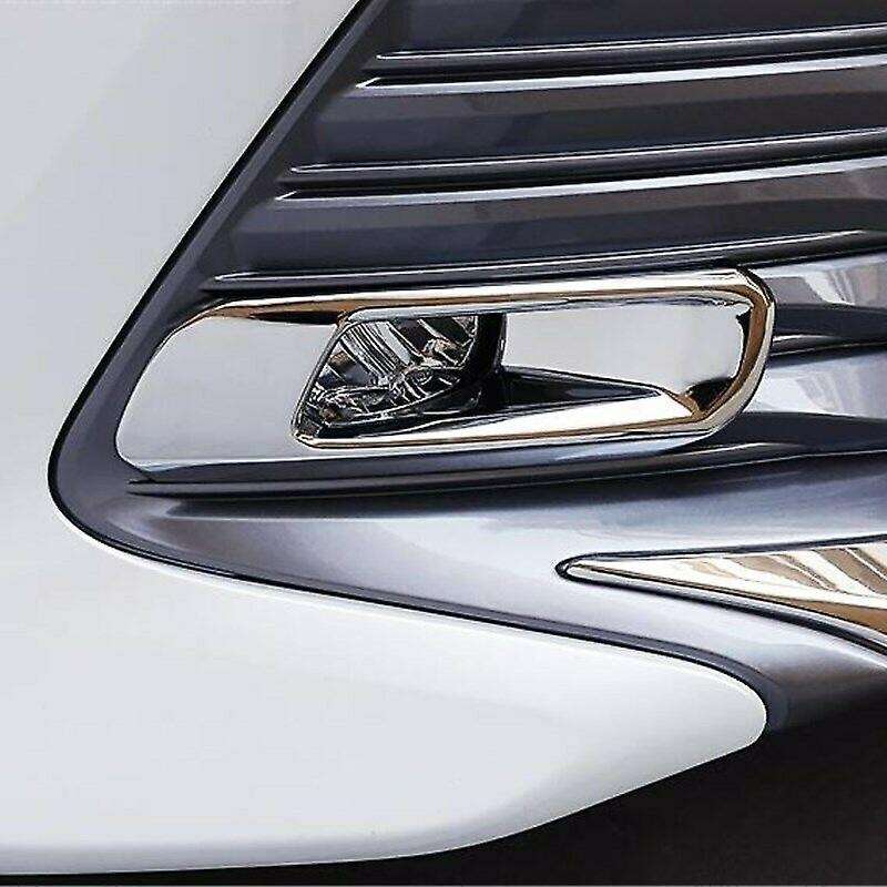 for 2018-2020 ABS Chrome Exterior Front Fog Light Lamp Strip Trim