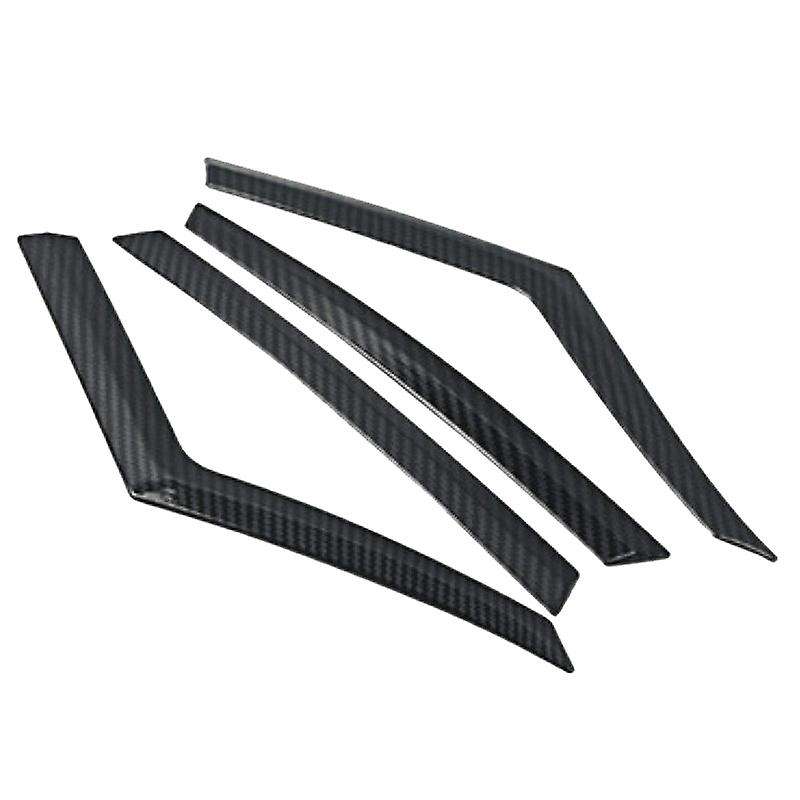 for 2018-2020 Carbon Fiber Rear Tail Light Eyebrow Molding Garnish Cover Trim