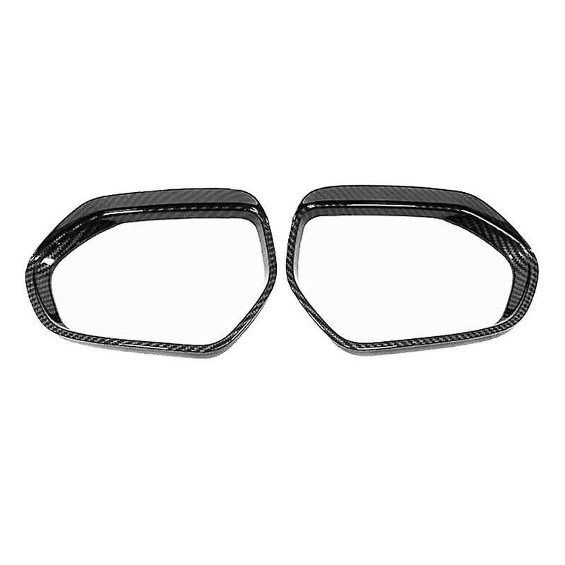 for 2018-2020 Carbon Fiber Side Mirror Rain Eyebrow Cover Trim High Quality Accessories