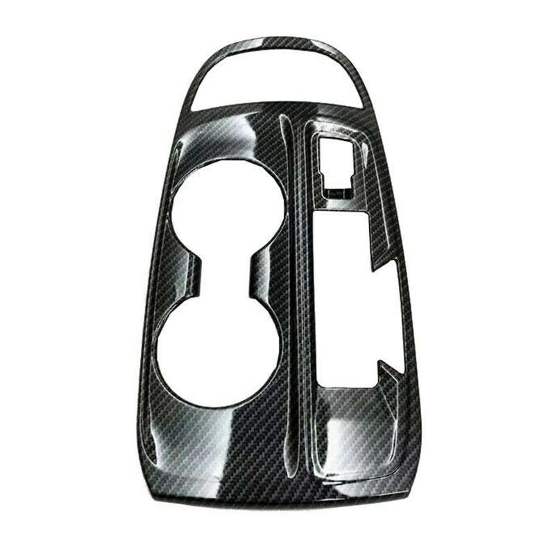 for 2018-2021 ABS Carbon Fiber Console Gear Shift Panel Trim