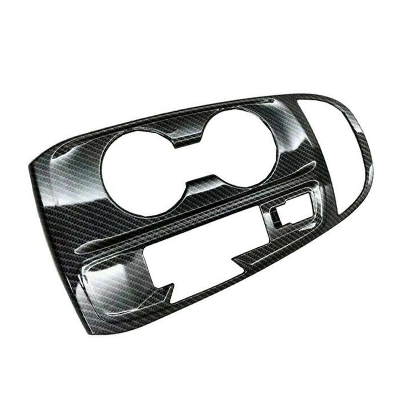 for 2018-2021 ABS Carbon Fiber Console Gear Shift Panel Trim