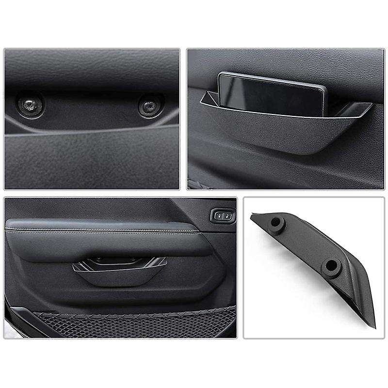 for 2018-2020 Wrangler JL JT Front Row Door Side Storage Box Handle Pocket Armrest Phone Container,