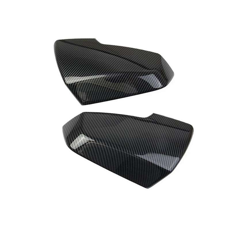 for 2018-2023 Car Rearview Cover Side Mirror Cover Cap Trim Carbon Fiber Accessories