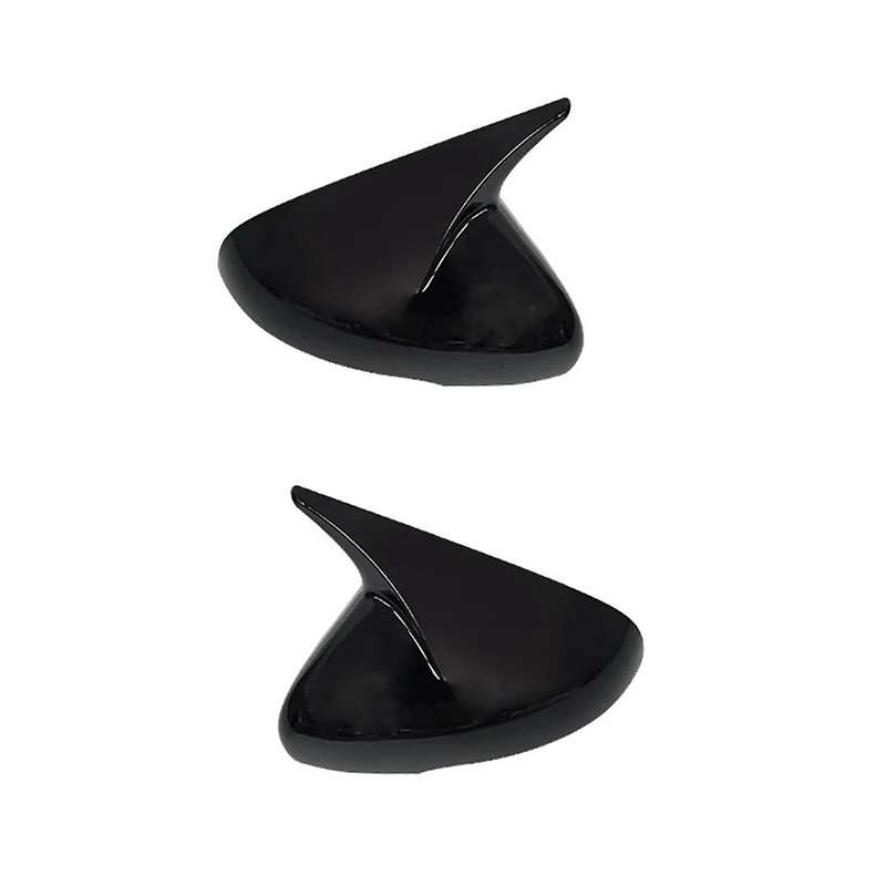 for 2018-2023 Car Side Door Rearview Mirror Cover Sticker Trim Exterior Accessories , Gloss Black