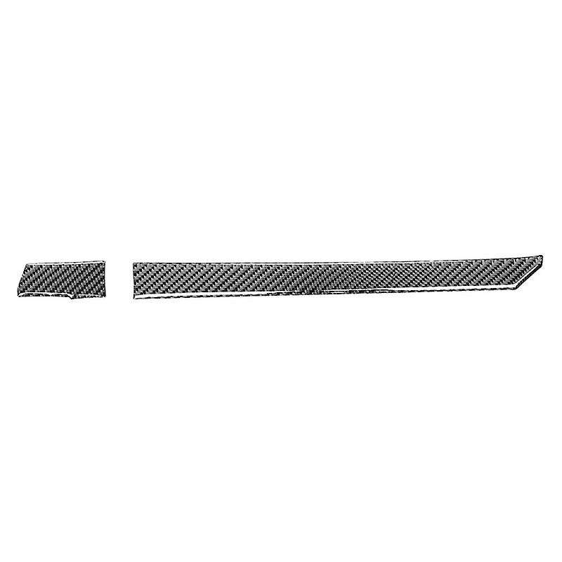 for 2019 2020 2021 Real Carbon Fiber Central Console Dashboard Trim Cover Stickers Decoration Kit