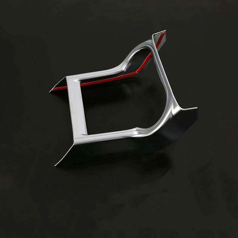 for 2019 2020 Car Central Control Panel Water Cup Holder Cover Trim Frame Sticker Accessories