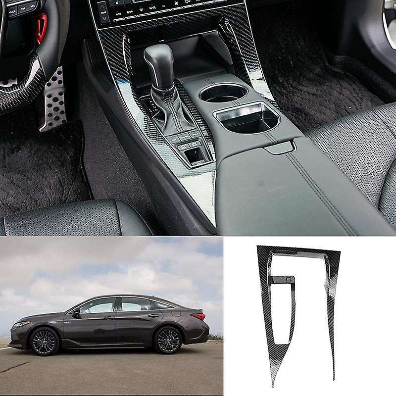 for 2019 2020 Car Carbon Fiber Central Control Gear Shift Cover Trim Frame Decoration Accessories