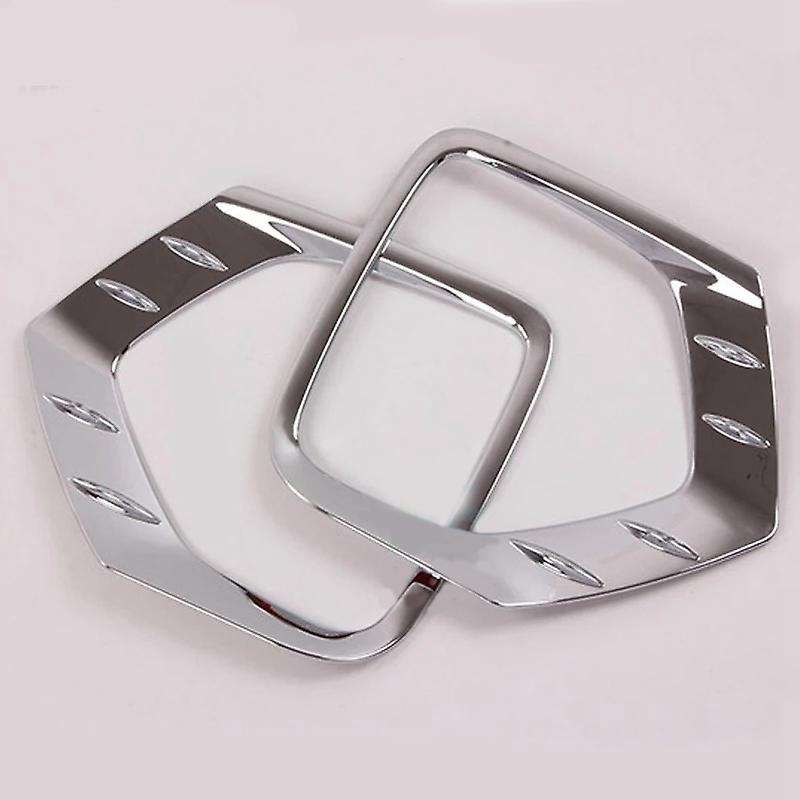 for 2019 ABS Chrome Front Foglight Fog Light Lamp Cover Trim Frame Sticker Exterior Accessories