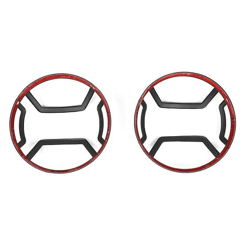for 2019 2020 JB64 JB74 Car Front Headlight Lamp Decoration Cover Trim Car Accessories Black
