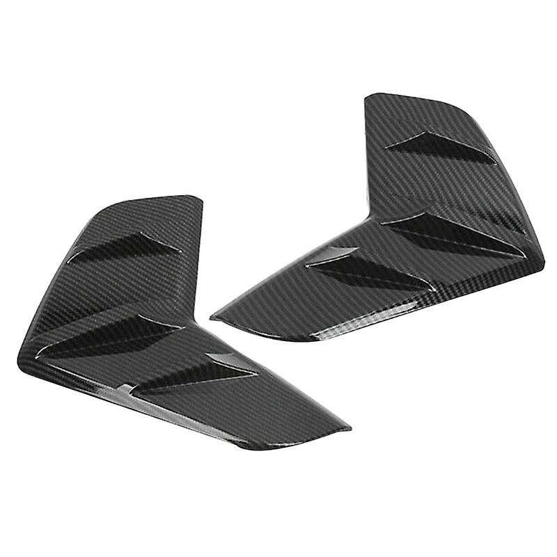 for 2019-2020 ABS Carbon Fiber Front Fog Light Lamp Frame Cover Trim