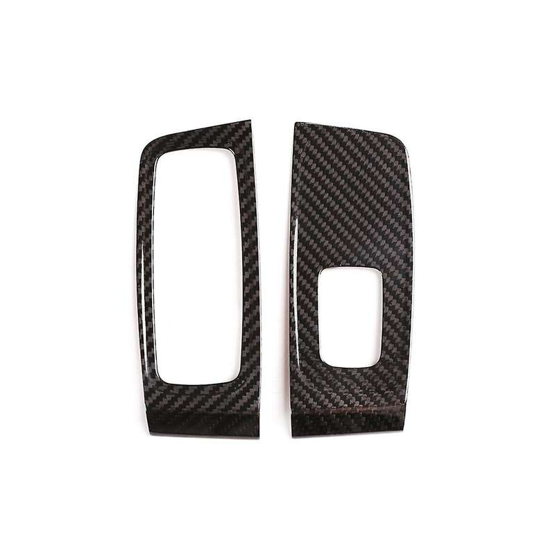 for 2019-2020 Dry Carbon Fiber Window Glass Lift Switch Panel Trim Interior Accessories